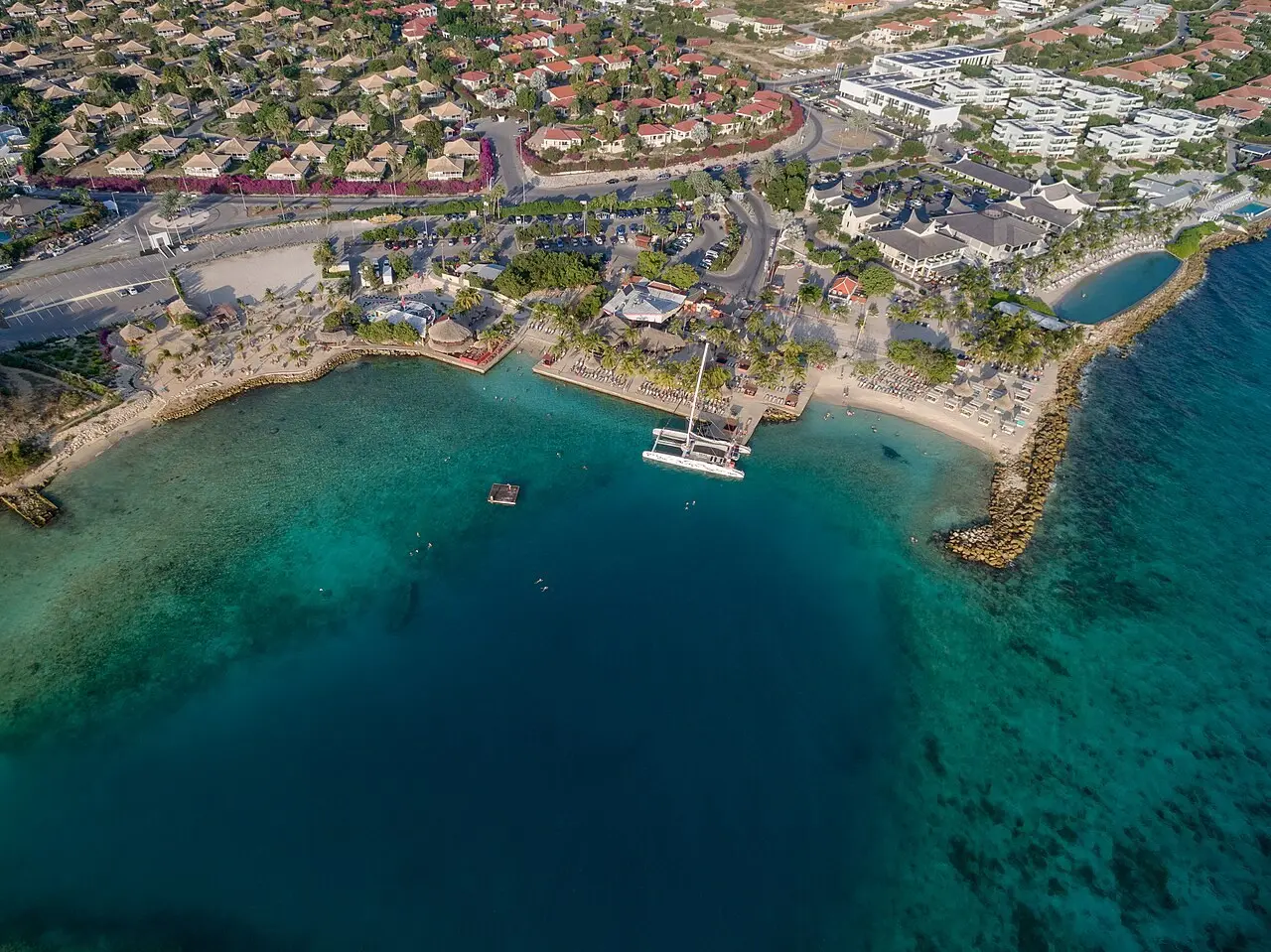 Jan Thiel beach on Curaçao
