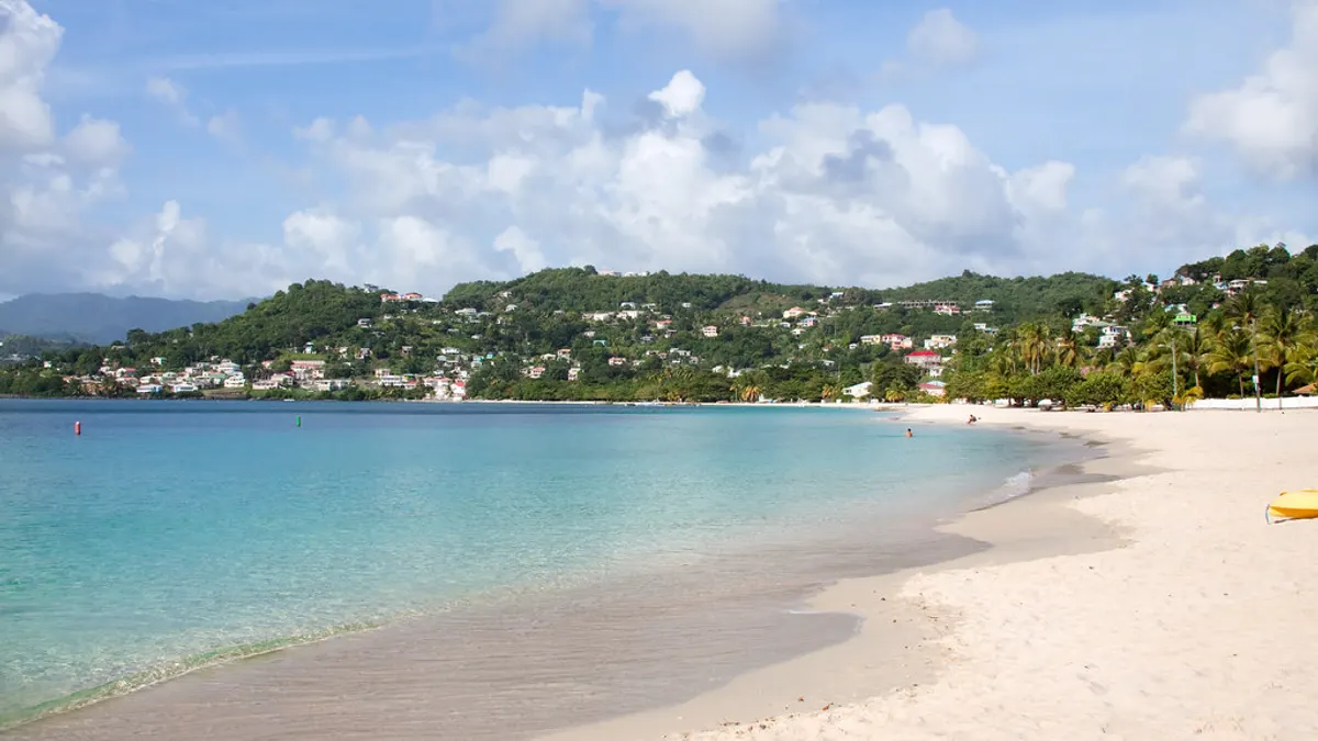 Grand Anse Beach in Grenada