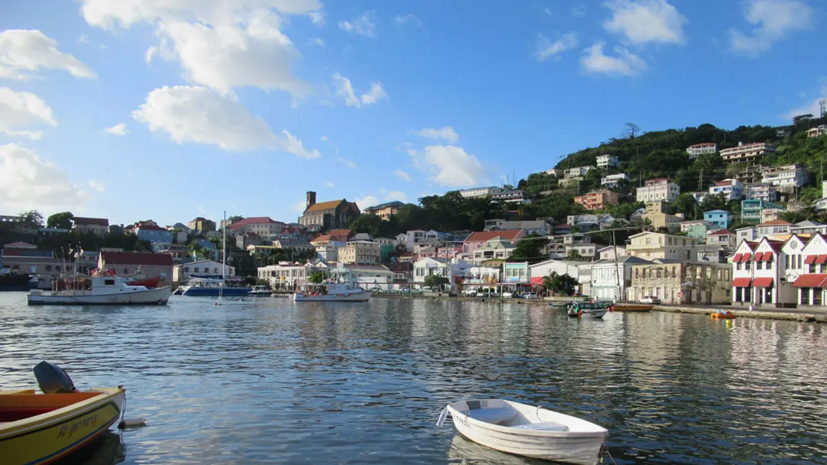The Carenage at St. George's, Grenada