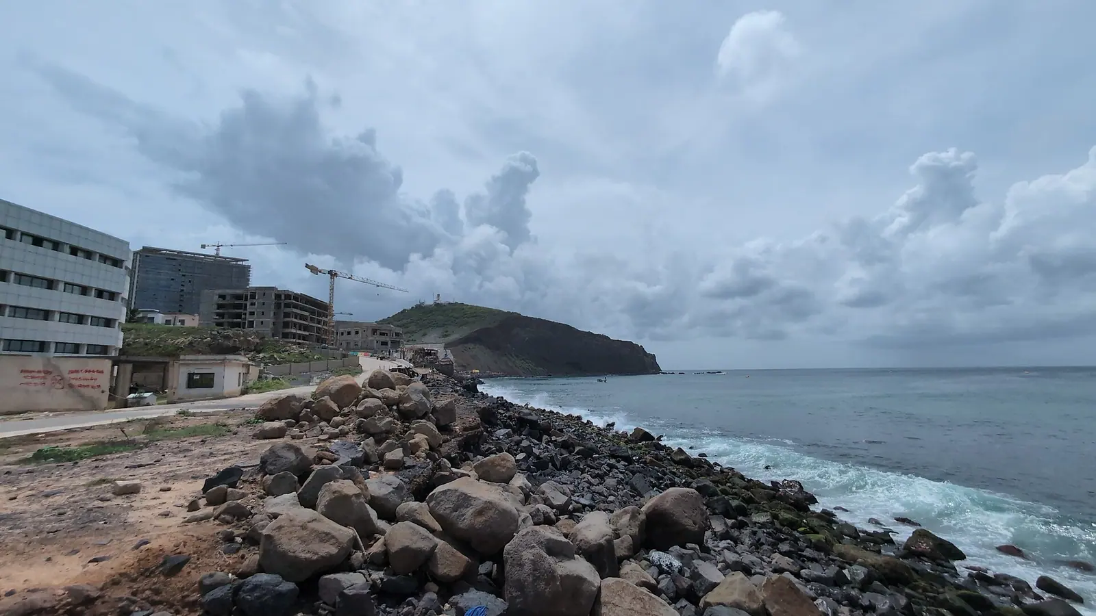Check the local network for coastal as well as city stops Rocky Atlantic coast near Dakar