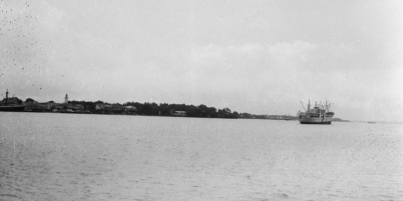 Boats on the Suriname River