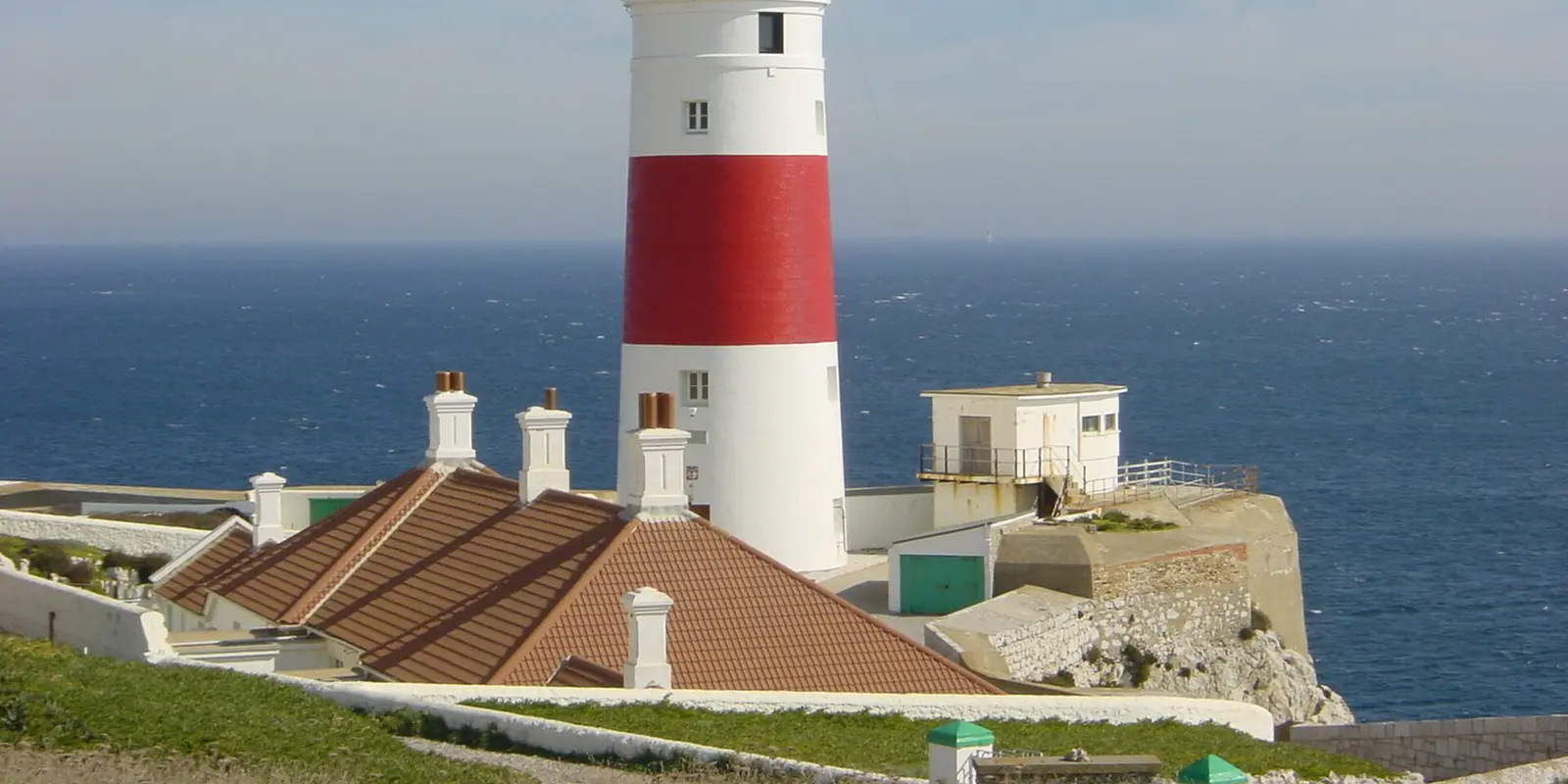 Main Street to Europa Point is a short walk on a well-covered network — the frontier is where plan coverage starts to matter Main Street in Gibraltar town with the Rock rising behind it