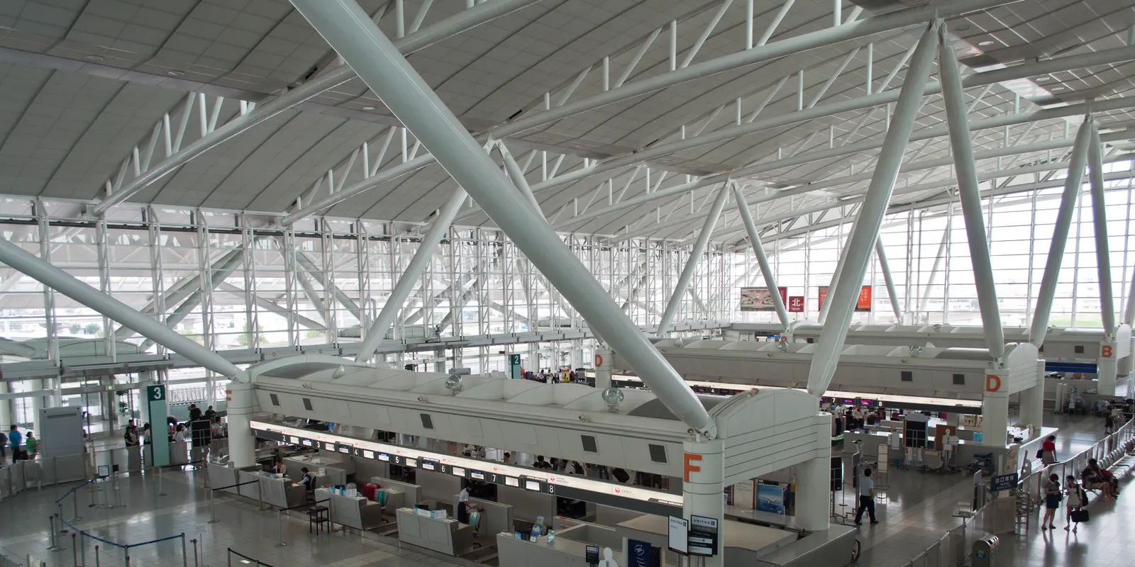 Fukuoka Airport international terminal departure floor