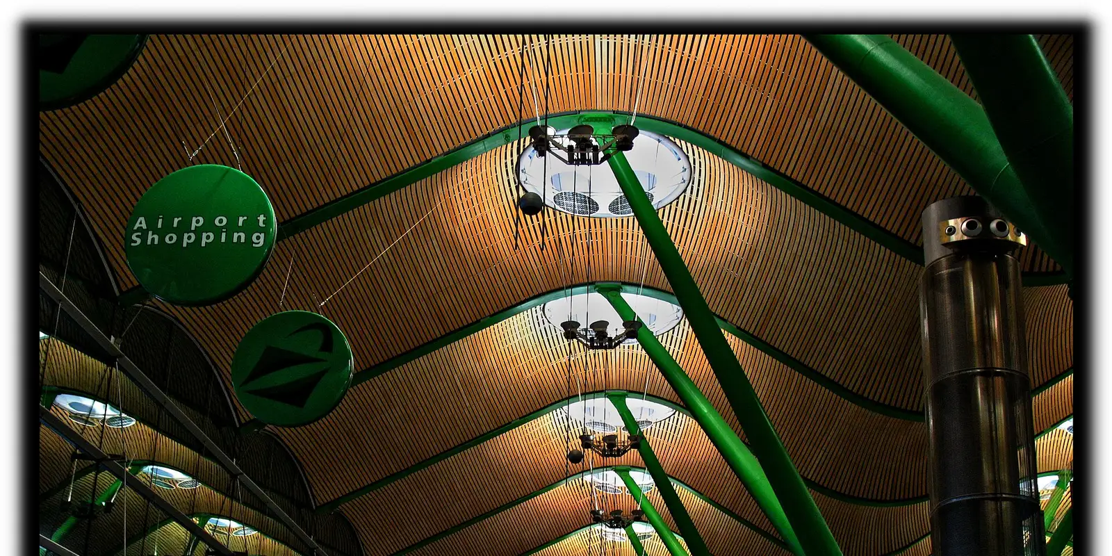 Departures hall at Adolfo Suárez Madrid-Barajas Airport
