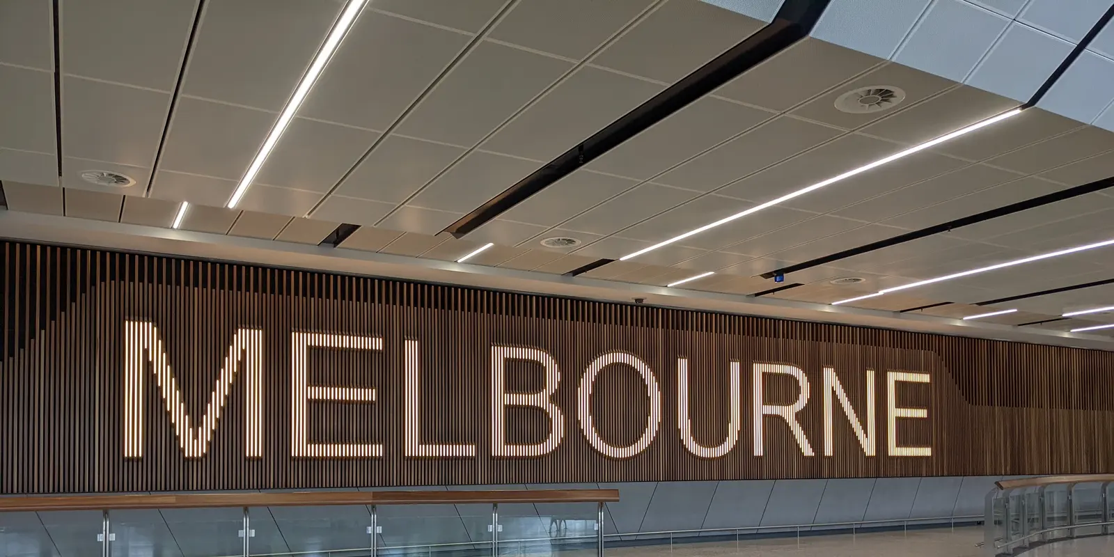 Melbourne Airport Terminal 2 international arrivals