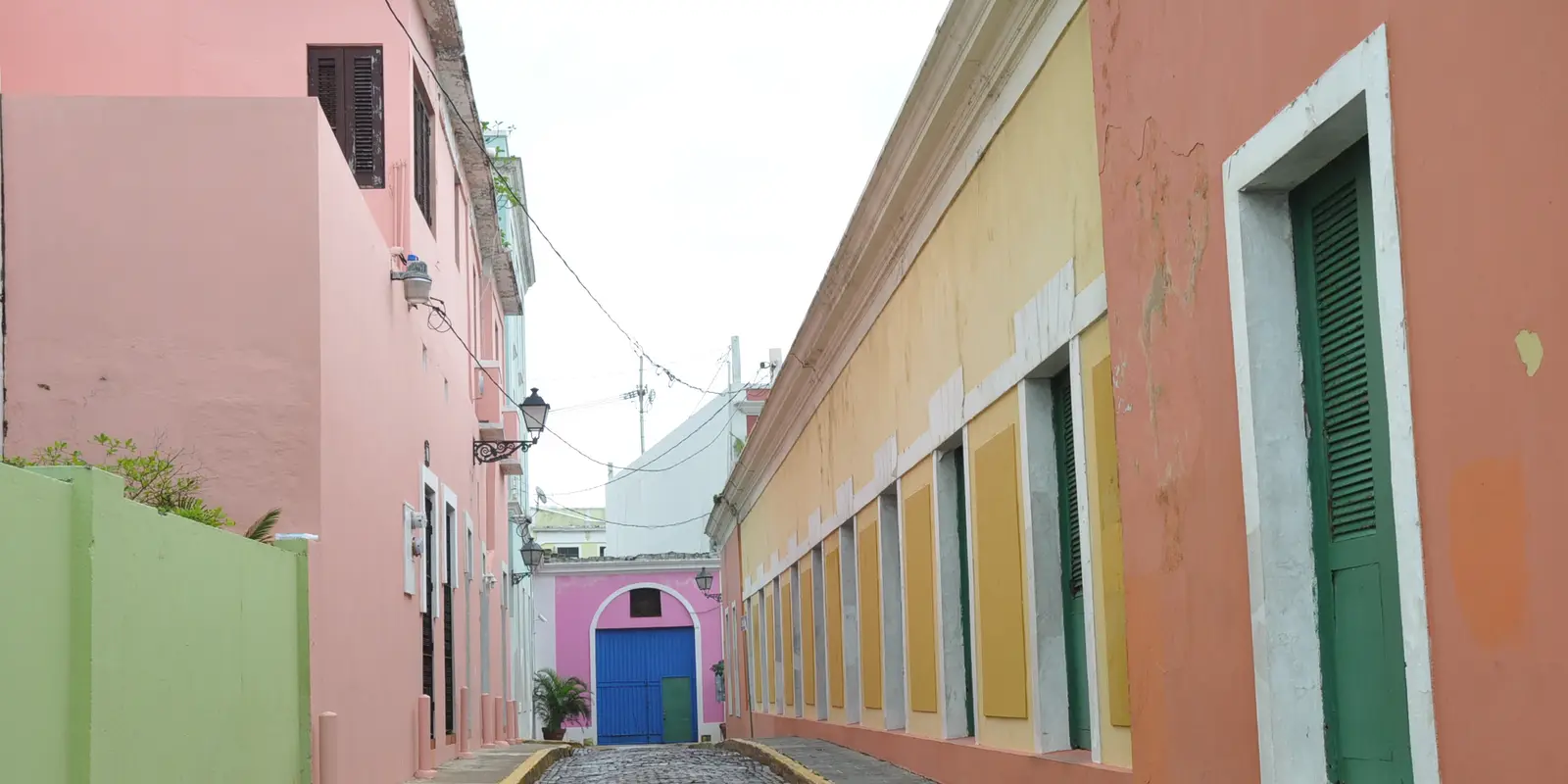 Old San Juan, Puerto Rico Colorful street in Old San Juan, where visitors should compare their own plan before buying extra data