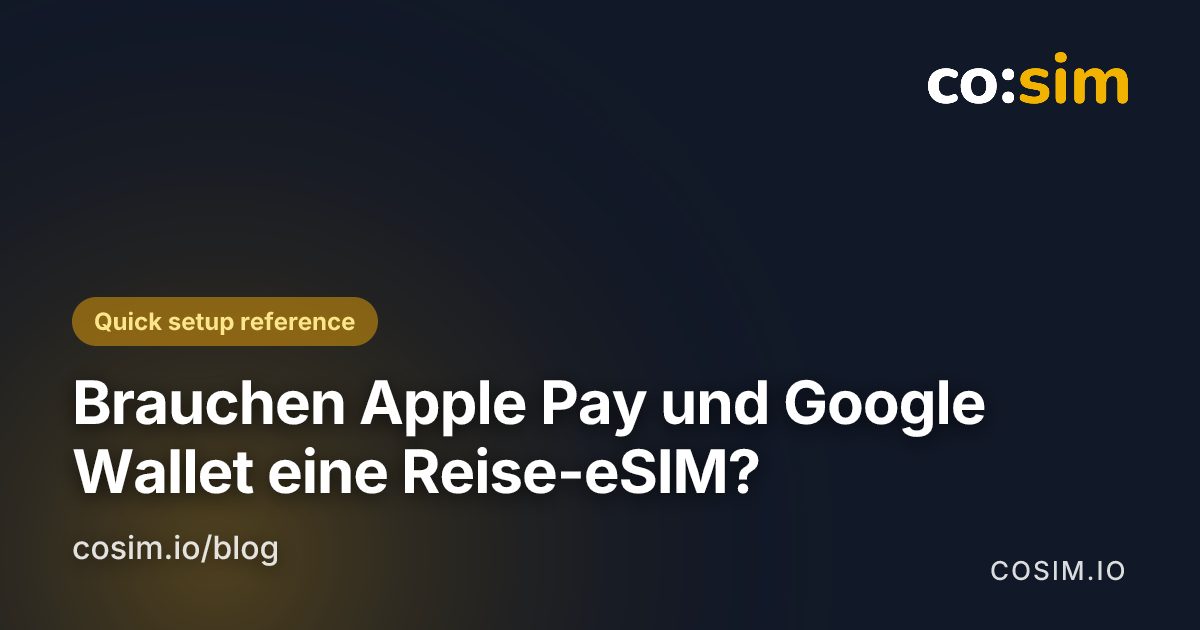 Was am Terminal funktioniert und wofür Internet nötig ist Checkliste für Apple Pay und Google Wallet auf Reisen