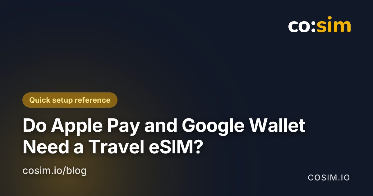 What can work at the terminal and what still needs internet Apple Pay and Google Wallet travel connectivity checklist