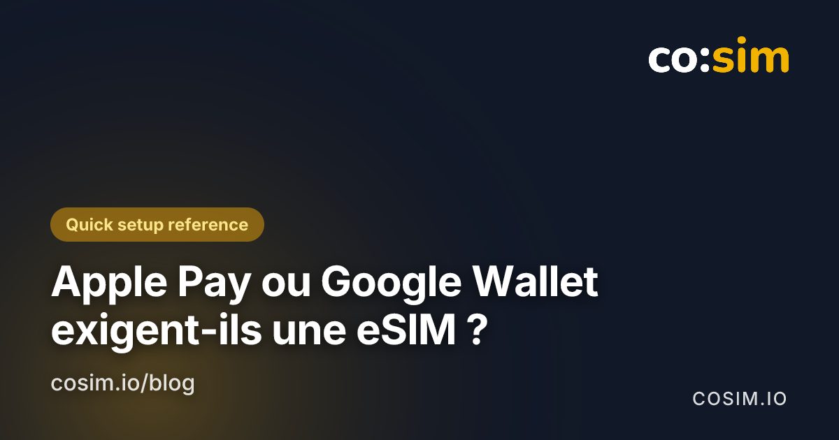 Liste de contrôle Apple Pay et Google Wallet en voyage